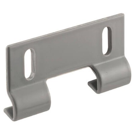 Prime-Line 193659 Shower Door Bottom Hook Guide - Gray, 2PK 130989